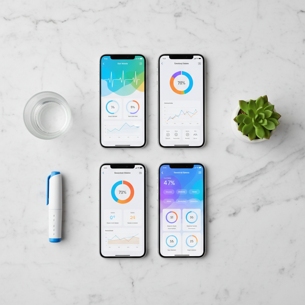 Comparatif des meilleures applications de suivi GLP-1 en 2026