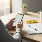 Application de suivi traitement Mounjaro sur smartphone