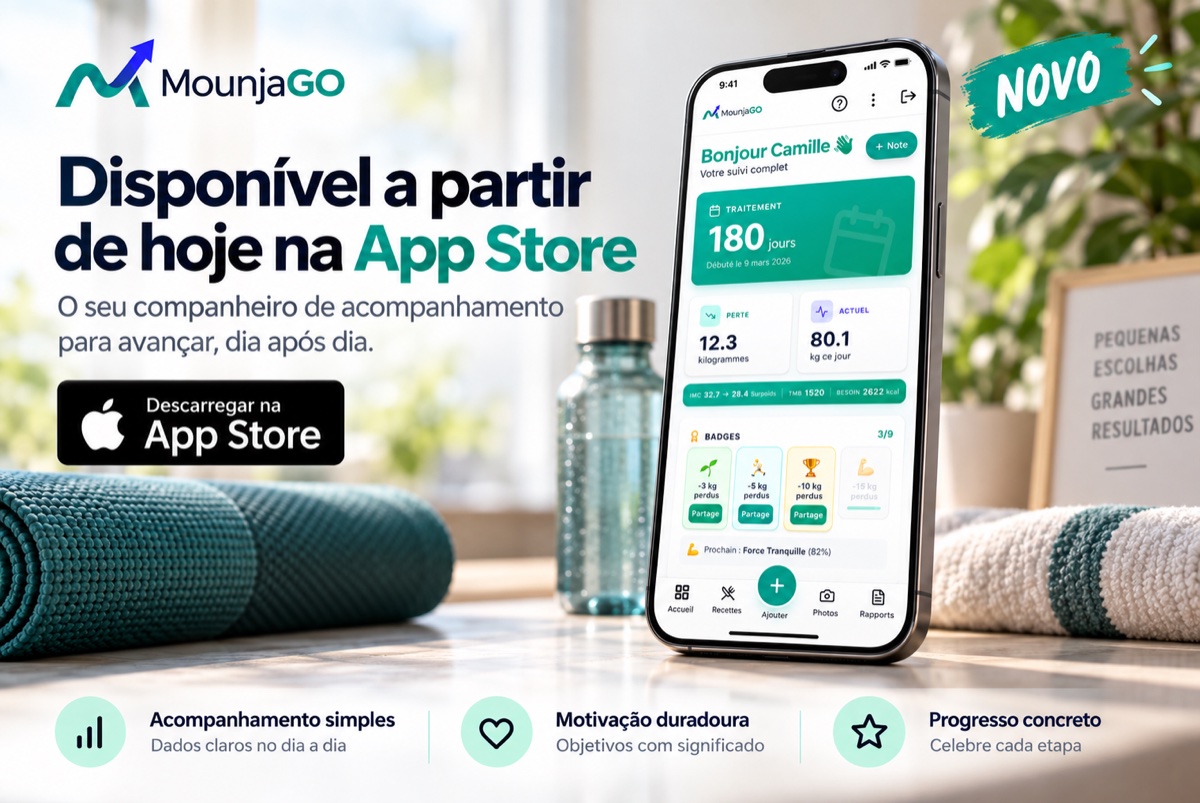 App de acompanhamento do Mounjaro para iPhone: MounjaGO já disponível na App Store